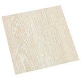 Tavole per Pavimenti 5,11 m 55 pcs PVC Bianco e Beige
