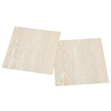 Tavole per Pavimenti 5,11 m 55 pcs PVC Bianco e Beige