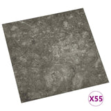 Tavole per Pavimenti 5,11 m 55 pcs PVC Grigio e Bianco