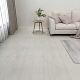Tavole per Pavimenti 55 pcs Crema 5,11 m PVC