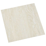 Tavole per Pavimenti 5,11 m 55 pcs PVC Bianco Crema