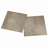 Tavole per Pavimenti 5,11 m 55 pcs PVC Marrone scuro e Grigio