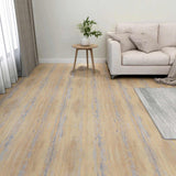 Tavole per Pavimenti 5,11 m 55 pcs PVC Marrone e Grigio