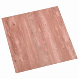 Tavole di Pavimento 55 pcs Rosso 5,11 m PVC