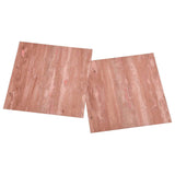 Tavole di Pavimento 55 pcs Rosso 5,11 m PVC