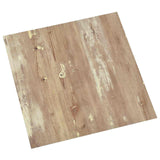 Tavole per Pavimenti 5,11 m 55 pcs PVC Crema e Marrone Chiaro