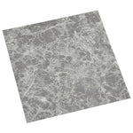 Listoni Pavimenti Autoadesivi 55 pz PVC 5,11 m Grigio Cemento