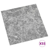 Tavole per Pavimenti 5,11 m 55 pcs PVC Grigio