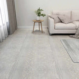 Tavole per Pavimenti 5,11 m 55 pcs PVC Bianco e Legno
