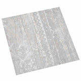 Tavole per Pavimenti 5,11 m 55 pcs PVC Grigio chiaro e bianco