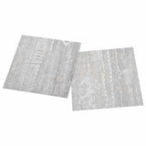 Tavole per Pavimenti 5,11 m 55 pcs PVC Grigio chiaro e bianco