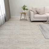 Tavole per Pavimenti 5,11 m 55 pcs PVC Marrone e Beige