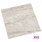 Tavole per Pavimenti 5,11 m 55 pcs PVC Marrone e Beige