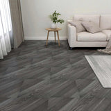 Tavole per Pavimenti 55 pcs Grigio 5,11 m PVC