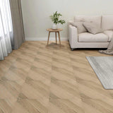 Tavole per Pavimenti 55 pcs Marrone 5,11 m PVC
