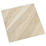 Tavole per Pavimenti 55 pcs Beige 5,11 m PVC