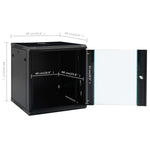 Armadietto di Rete a Parete 12U da 19" IP20 600x600x640 mm