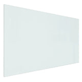 Lastra in Vetro per Caminetto Rettangolare 100x60 cm