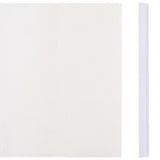 Recinzione Frangivento da Giardino PVC 35x0,19 m Bianco