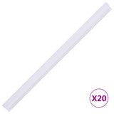 Recinzione Frangivento da Giardino PVC 35x0,19 m Marrone