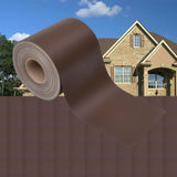 Recinzione Frangivento da Giardino PVC 35x0,19 m Marrone