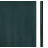 Recinzione Frangivento 4 pz in PVC 35x0,19m Verde Opaco