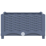 Fioriera Rialzata 40x40x23 cm in Polipropilene