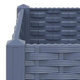 Fioriera Rialzata 80x40x23 cm in Polipropilene