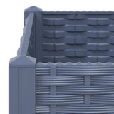 Fioriera Rialzata 120x40x23 cm in Polipropilene