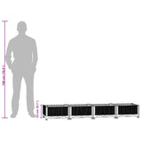 Fioriera Rialzata 160x40x23 cm in Polipropilene