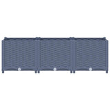 Fioriera Rialzata 120x40x38 cm in Polipropilene