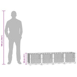 Fioriera Rialzata 160x40x38 cm in Polipropilene
