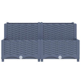 Fioriera Rialzata 80x80x38 cm in Polipropilene