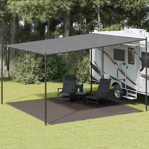 Tappeto da Tenda 400x400 cm Antracite