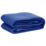 Tappeto da Tenda 400x800 cm Blu in HDPE