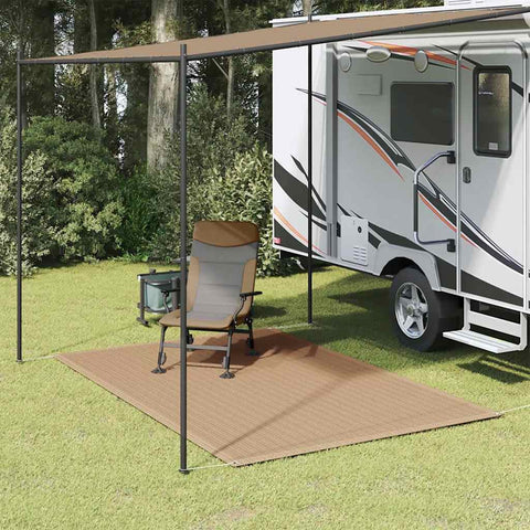 Tappeto da Tenda 200x300 cm Grigio Talpa