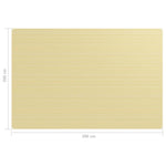 Tappeto da Tenda 200x300 cm Beige