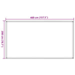 Tappeto da Tenda 200x400 cm Beige
