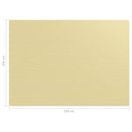 Tappeto da Tenda 250x350 cm Beige