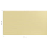 Tappeto da Tenda 250x450 cm Beige