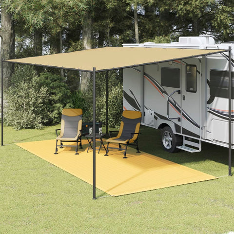 Tappeto da Tenda 250x500 cm Beige