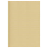 Tappeto da Tenda Beige 400x800 cm HDPE