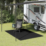 Tappeto da Tenda 250x300 cm Nero