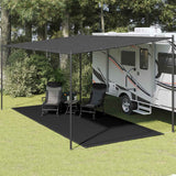 Tappeto da Tenda 250x500 cm Nero
