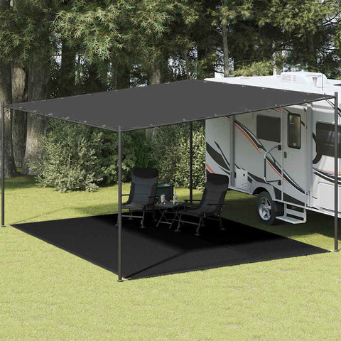Tappeto da Tenda 400x500 cm Nero