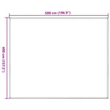 Tappeto da Tenda 400x500 cm Marrone