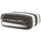 Tappeto da Tenda Antracite e Bianco 400x700 cm HDPE