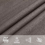 Vela Parasole 160 g/m Antracite 2x2,5 m in HDPE
