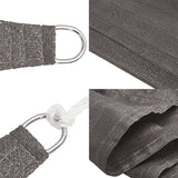 Vela Parasole 160 g/m Antracite 2x2,5 m in HDPE