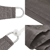 Vela Parasole 160 g/m Antracite 4x5 m in HDPE